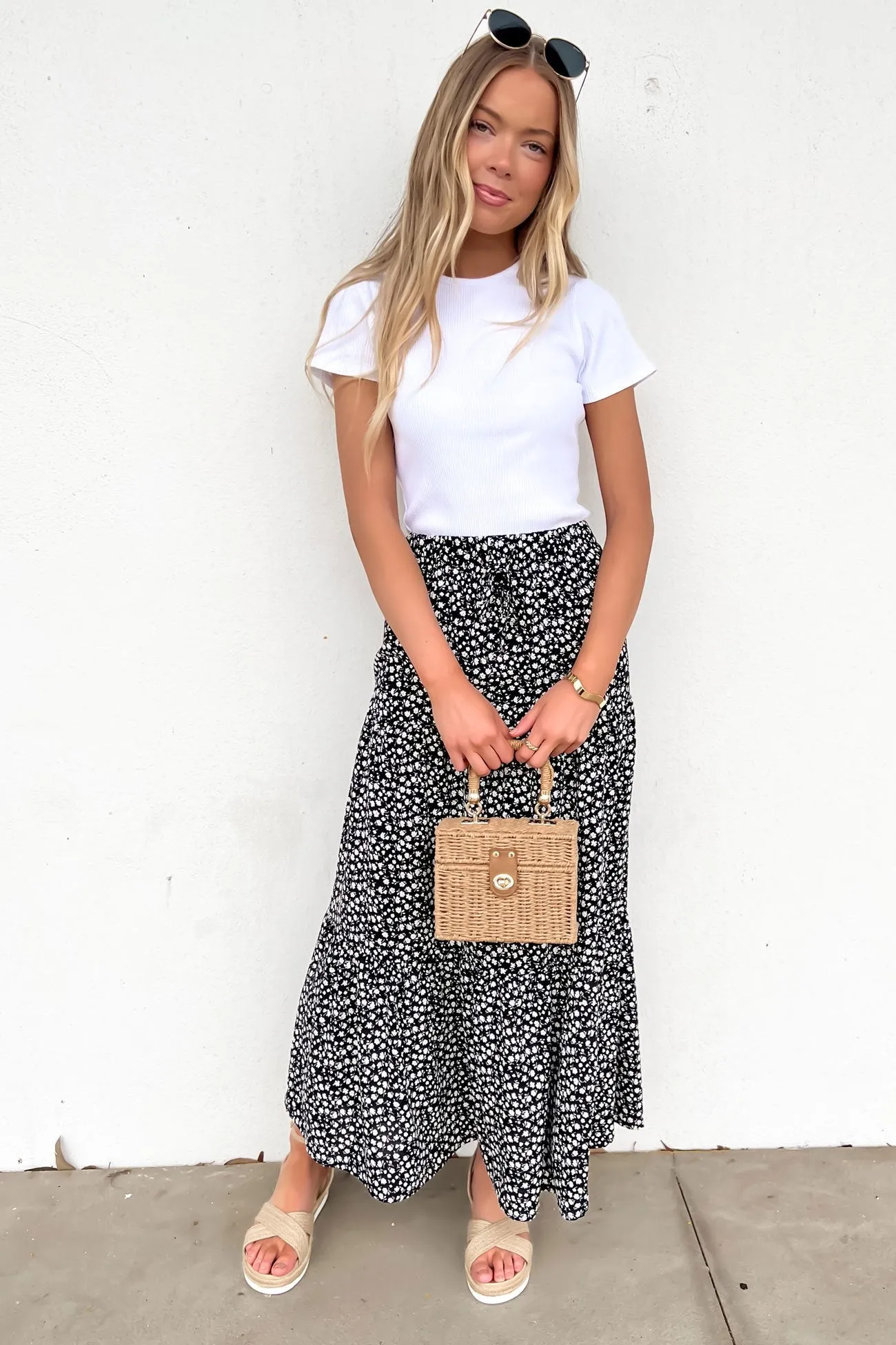 Zendaya Maxi Skirt Floral Limited Release
