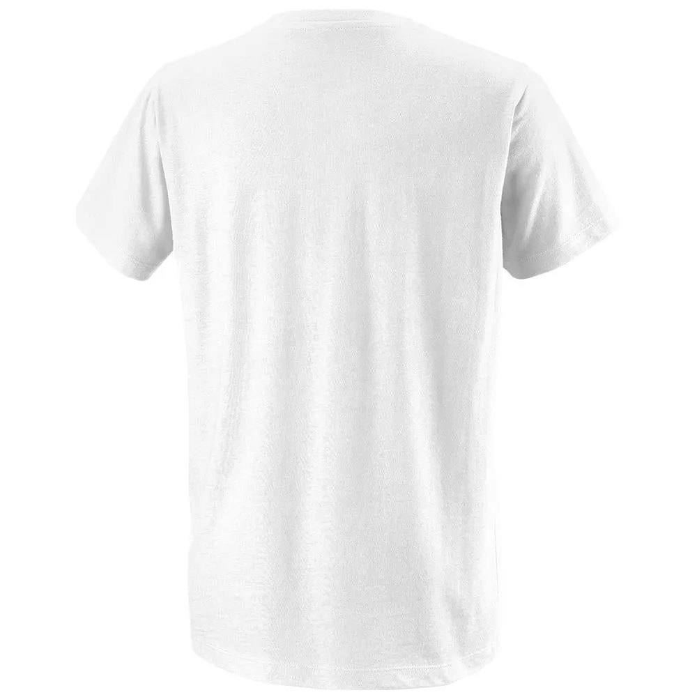 Linen Wilson Boys Grid Tech Tee - White