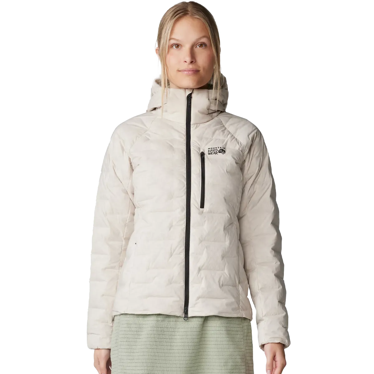 All Year Use Reinforced Stitching Women's Stretchdown Hoody