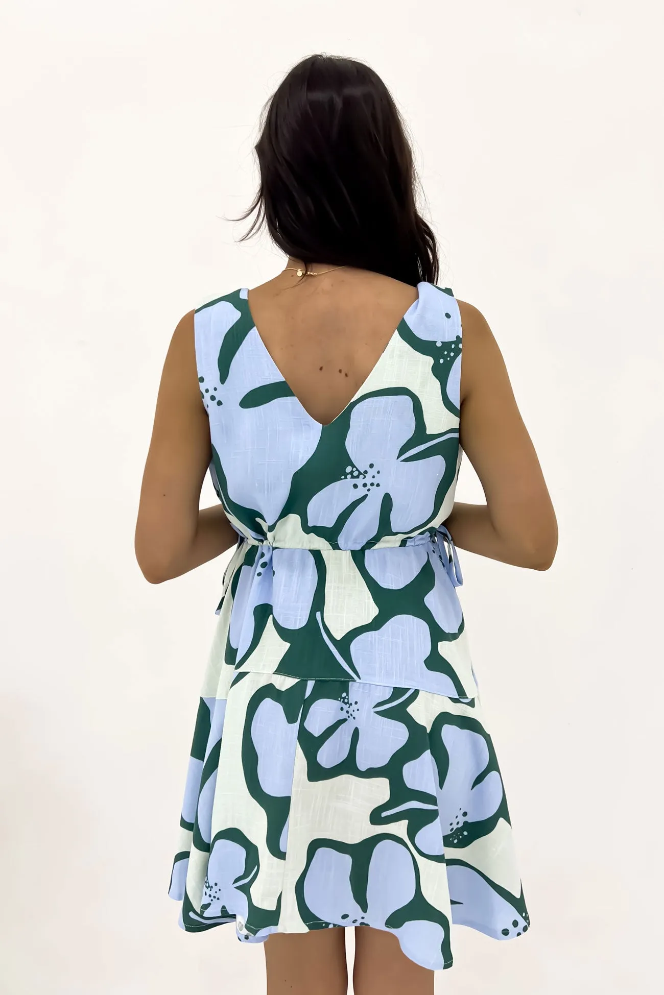 Sleek Motion Travel piece Zuzu Mini Dress Arlo Flower